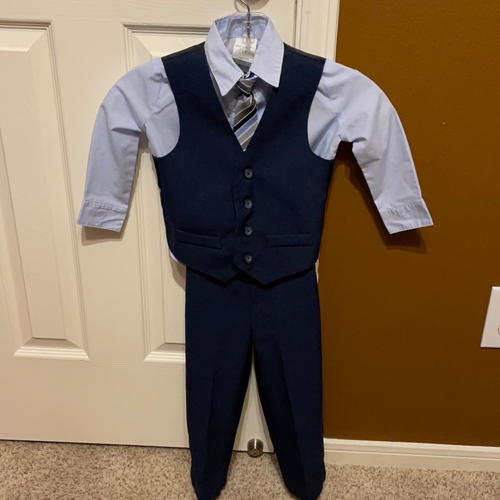 Van Heusen Toddler Boys 4-pc. Suit Set